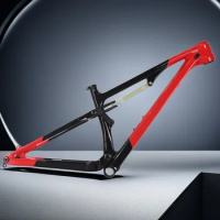 Mountain Bike Frame Customized New Arrival Bicycle Accessories 29er Carbon Full Suspension Frame 150mm Boost MTB Fiber Frameset
