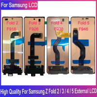 High Quality Display For Samsung Z Fold2 External LCD Screen Touch Digitizer Assembly For Samsung Z Fold3 Z Fold4 Z Fold5 LCD