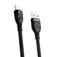 AIVR K375R-3C USB 轉 TYPE-C 5A 快速充電線 3M 黑色 (V009)