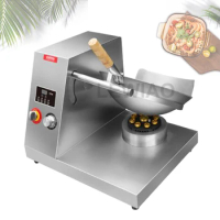 Commercial Gas Cooking Machine Commercial Gas Stir-Frying Drum Cooking Machine Automatic Multi Cooker Wok Lntelligent Robot