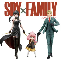 16CM PVC Anya Forger Spy X Family Action Figure Loid Forger Yor Forger Figurine Manga Doll Cute Toys