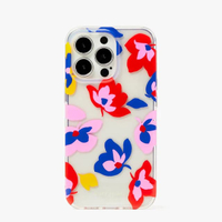 เคสโทรศัพท์ SUMMER FLOWERS PRINTED TPU PHONE CASE 13 PRO K7944 สี CLEAR MULTI
