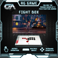 FightBox F1 All Buttons Hitbox Style Arcade Stick FightBox Fight Stick Joystick Game Controller hitbox arcade For PS5/PS4/PS3/PC