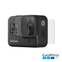 GoPro-HERO8 Black強化玻璃鏡頭+螢幕保護貼AJPTC-001