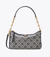 湯麗柏琦 - TORY BURCH 湯麗柏琦 T MONOGRAM系列 女士提花腋下包 85137 405 海軍藍 1pc