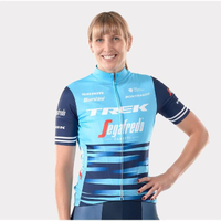 【Santini】Trek Segafredo Team Race Replica Jersey女子隊車迷版短袖(Trek 2021女子隊車迷版短袖車衣)