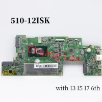 For Lenovo Ideapad Miix 510-12ISK Tablet Laptop Motherboard Main Board with I3 I5 I7 6th CPU UMA 4/8G FRU 5B20M28820 100% Tested