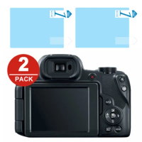 2x LCD Screen Protector Protection Film for Canon Powershot SX740 SX730 SX70 SX60 SX720 SX710 SX620 SX610 HS G15 G16 G12 G11