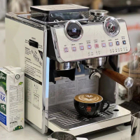 20bar Electric Coffee Maker Multi-Functional Double Boiler Espresso Brewer Household Use Concentrate