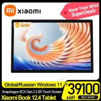 Xiaomi Book 12.4 Notebook Snapdragon 8CX Gen 2 Qualcomm Adreno 680 8G+256G SSD 2.5K Touch Screen Laptop （only Tablet）