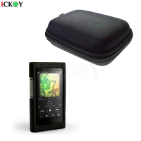 Portable Case Bag Storage Pouch + LCD Screen Protector for Sony Walkman NW-A55HN A56HN A57HN A50 A55 A56 A57 A45 A46 A47 A35 A36