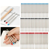 5/10/20pcs 0.7mm Ballpoint Medium Point Point Pen Refills Replacement Refills for Parker Pens School Office Supplies Stationery