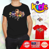BOBOIBOY Cartoon Budak Kids Clothes Boy Unisex [3-14 years old] Short Sleeve T Shirt Tees BBY-KID-00