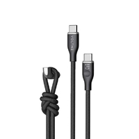 สายชาร์จ รุ่น RUGG USB-C TO USB-C [1M/3.3FT/USB2.0/3A-60W] สีดำ