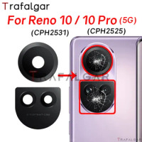 Rear Back Camera Glass Lens For OPPO Reno10 Pro Reno 10 5G CPH2521 CPH2525 Replacement With Adhesive Sticker