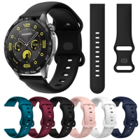 20 22mm Silicone Replacement Gt2 Pro Strap For Huawei GT 2 3 Pro Strap For Huawei Watch 4 3 GT4 3 GT3 Pro 46 43mm 42mm Wristband