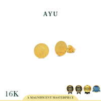 AYU Anting Emas Tindik - Dollar Studs 16K Yellow Gold