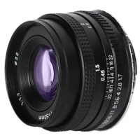50mm F1.7 Large Aperture Portrait Lens for M42 SLR DSLR Canon EOS 5D 800D T7i Nikon D90 D750 Minolta MD Pentex K PK K1 K5 Camera