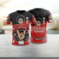 เสื้อกีฬาพิมพ์ลาย KOH-kae ใส่ได้ทั้งชายและหญิงลายพิมพ์เหมาะสำหรับเล่นกีฬากลางแจ้ง
