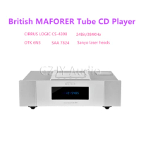 British MAFORER SX7 Tube HiFi CD Player, Using CS4398 And SANYO Laser Heads, Multiple Function Output Modes