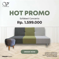 NEW PRODUK Sofabed Sofa Bed Concerto VIRENZE Jateng (Semarang,Solo) Jatim (Madiun,Ngawi) Yogya (Mage
