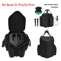 Carry Shoulder Bag Shockproof Handle Bag Anti-Fall Protective Bag Adjustable Shoulder Strap for Bose S1 PRO Speaker Accessories