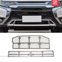 Car Front Grill Insect Net Steel Insect Grille Mesh Grill Lnserts Lnsect Net Lnsect-Proof Net For Mitsubishi Outlander 2013-2020