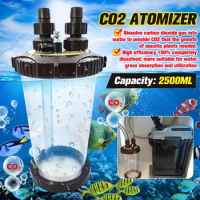 Aquarium External Co2 Diffuser Reactor Canister Atomizer Fish Tank Equipment