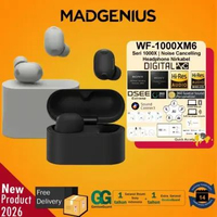 SONY Original TWS Sony WF-1000XM6 Noise Cancelling Headphone Nirkabel WF1000XM6 Headphone Bluetooth