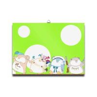 Poster dinding kayu anime vtuber \tHOLO JP PENGUIN DOLL GEN 5\t-\tHOLO JP - LANSCAPE, HOLOGRAM