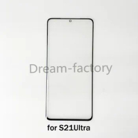 Front Outer Glass Touch Screen Glass Lens Replacement for Samsung Galaxy S21 Plus S21 Ultra