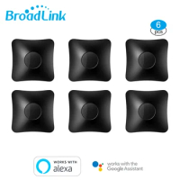 BroadLink RM4 Pro WiFi IR RF Smart Universal Remote Control for TV Air-Condition Works with Alexa Google Home Voice Control