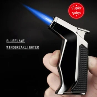 Jobon Direct Charge Lighter Multi Functional New Windproof Butane Gas Cigar Metal Body Lighter