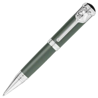 Monte Luxury Writer Signature Rudyard Kipling Ballpoint Pen With Unique Embossed Wolf Head Design MB Writing Gift