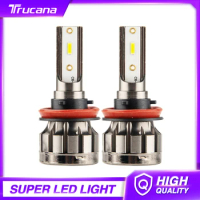 Trucana H4 H7 Led Car Lamp H11 9005 9006 H1 Headlight Bulbs 5000LM LED Auto Lamp For Car Headlight Bulb 6000K Car LED Lights 12V