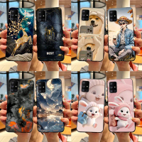 Ốp Lưng Samsung Galaxy A71 5G SM-A716, Ốp Lưng Bảo Vệ TPU Mềm, Màu Đen, Ốp Điện Thoại In Hình, Tương