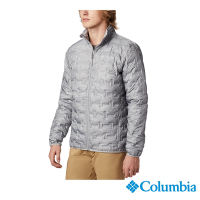Columbia 哥倫比亞 男款 - 保暖羽絨立領外套-灰色 UWE09550GY / FW22