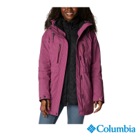 Columbia 哥倫比亞 女款 Omni-Tech防水極暖兩件式外套-紫紅 UWR42470PD /FW22