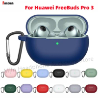 For Huawei Freebuds Pro 3 Earphone Case With Keychain 2023 New Earbuds Cover 3D Silicone Case For Huawei Freebuds Pro 3 Cover