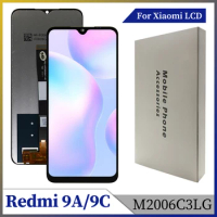 Original For Xiaomi Redmi 9A LCD Display M2006C3LG M2006C3MG LCD Touch Screen Digitizer For Xiaomi Redmi 9C Screen Replacement