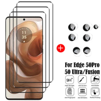 For Motorola Edge 50 Pro Glass Moto Edge 50 Fusion Tempered Glass Full Curved Screen Protetor For Moto Edge 50 Ultra Lens Film