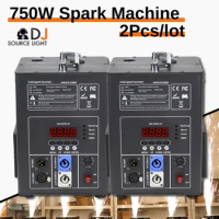 2Pcs/lot 750W Cold Spark Firework Machine 750W 600W Sparker Machine Ti Powder Dmx Remote Control Fountain Sparkular Machine