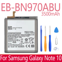 SIYAA New EB-BN970ABU Replacement Battery For Samsung Galaxy Note 10 Note X Note10 NoteX Note10 5G 3500mAh Mobile Phone Bateria