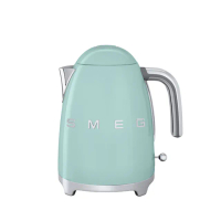 【SMEG】義大利復古美學電熱水壺-粉綠色(KLF03PGUS)