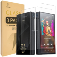 Mr.Shield Screen Protector For Fiio M11 Plus [2X Front and 1X Back] [Tempered Glass] [Japan Glass with 9H Hardness]
