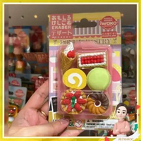 Iwako Puzzle Eraser / Penghapus Puzzle Melatih Kreativitas Jepang (Made in Japan) dessert