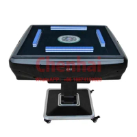 Manufacturer's folding mahjong table for indoor entertainment mahjong Zhuo