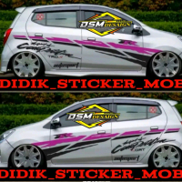 sticker cutting sticker mobil Alya Agya Avanza Xenia Ertiga Innova mobilio Universal mobil