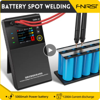 Fnirsi Portable Spot Welding LCD Mesin Las Mini Power Bank 5000 MAH