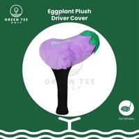 Eggplant Plush Blade Putter Cover - Sarung Pelindung Stik Golf Blade Putter